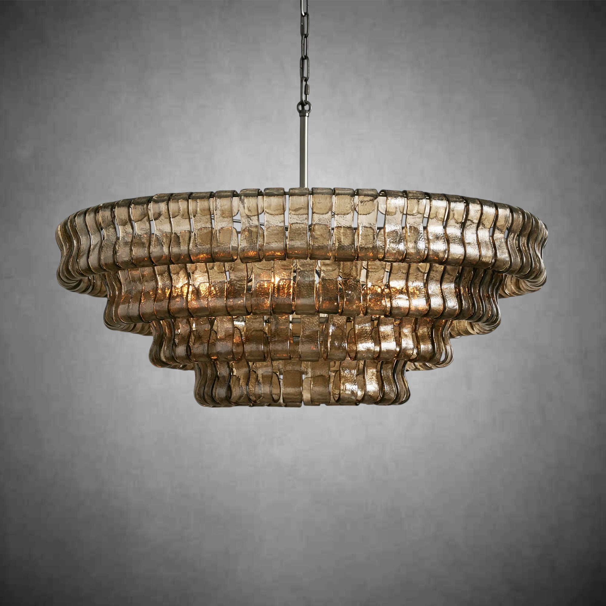 Ghiaccio Round Chandelier 24"36"48"60"