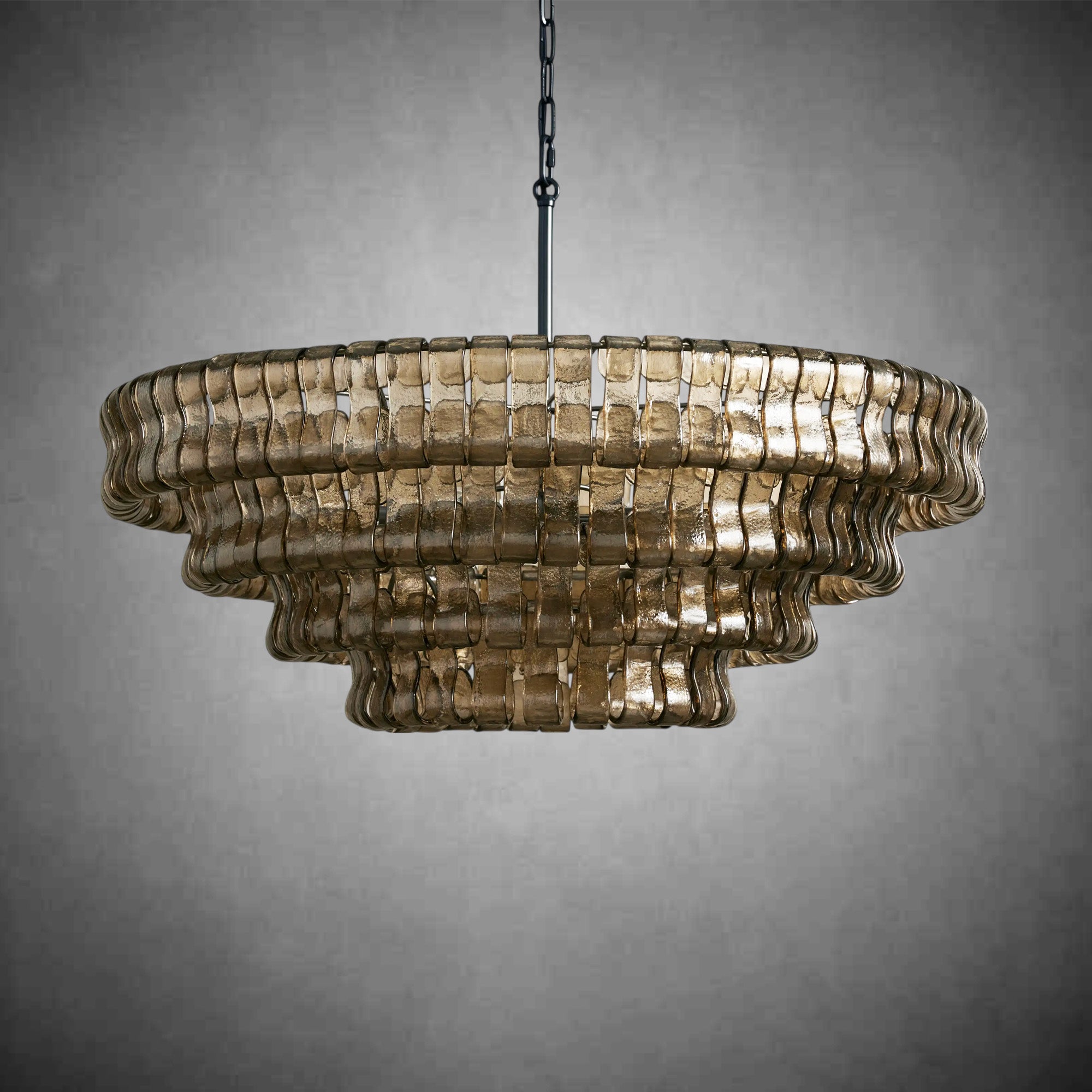 Ghiaccio Round Chandelier 24"36"48"60"
