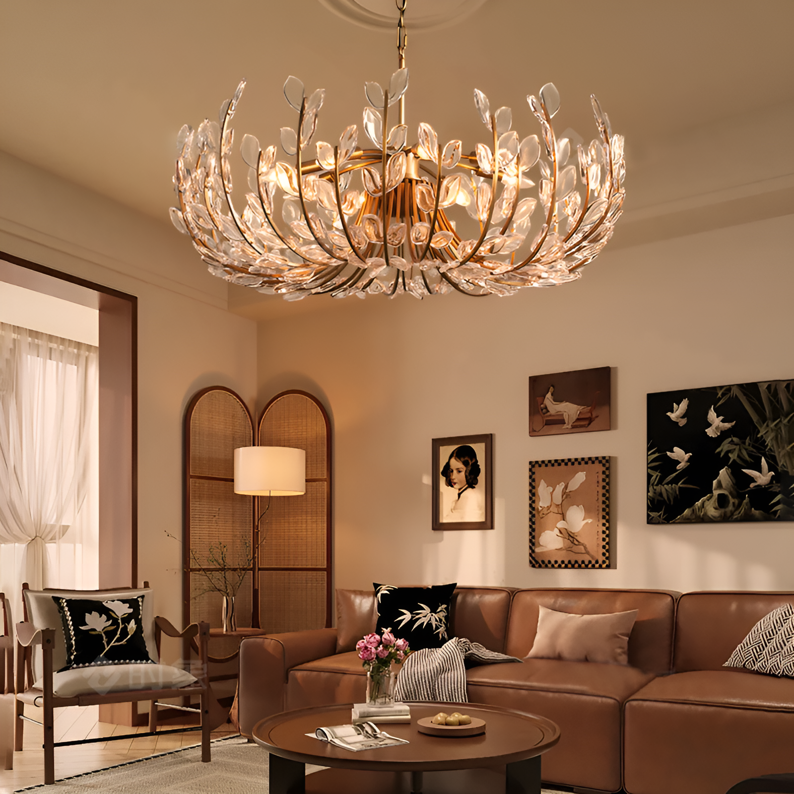 Adela 8 Light Chandelier-MEET LIGHTING