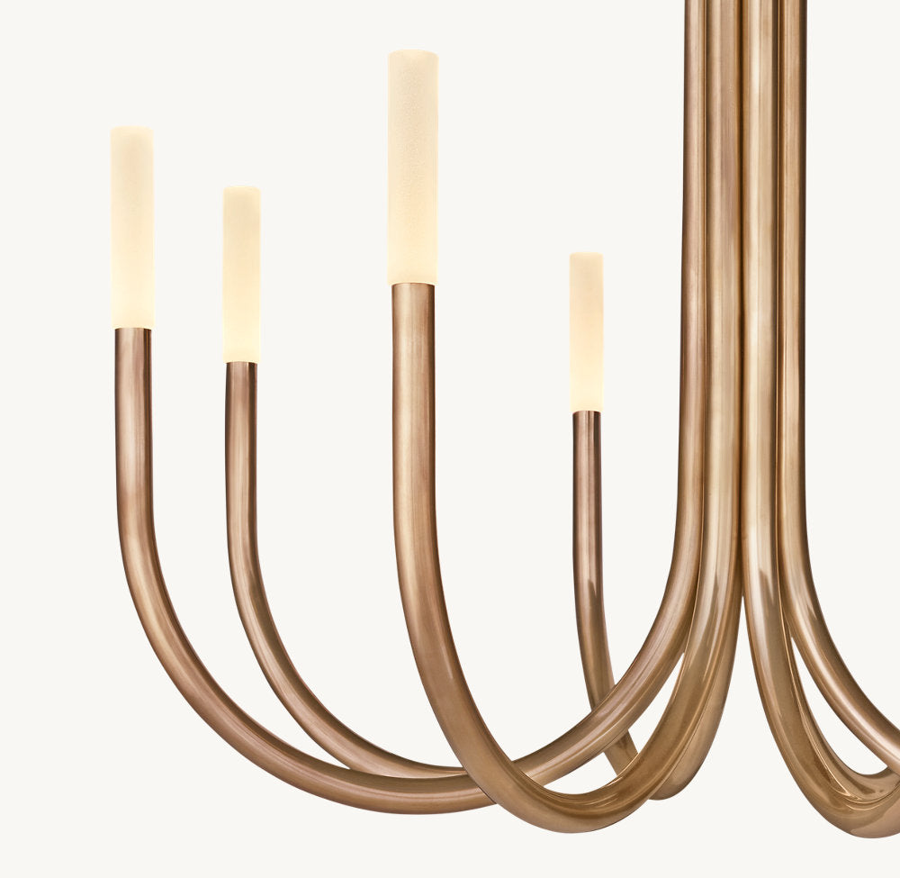 ROUSSEAU ROUND CHANDELIER 38"