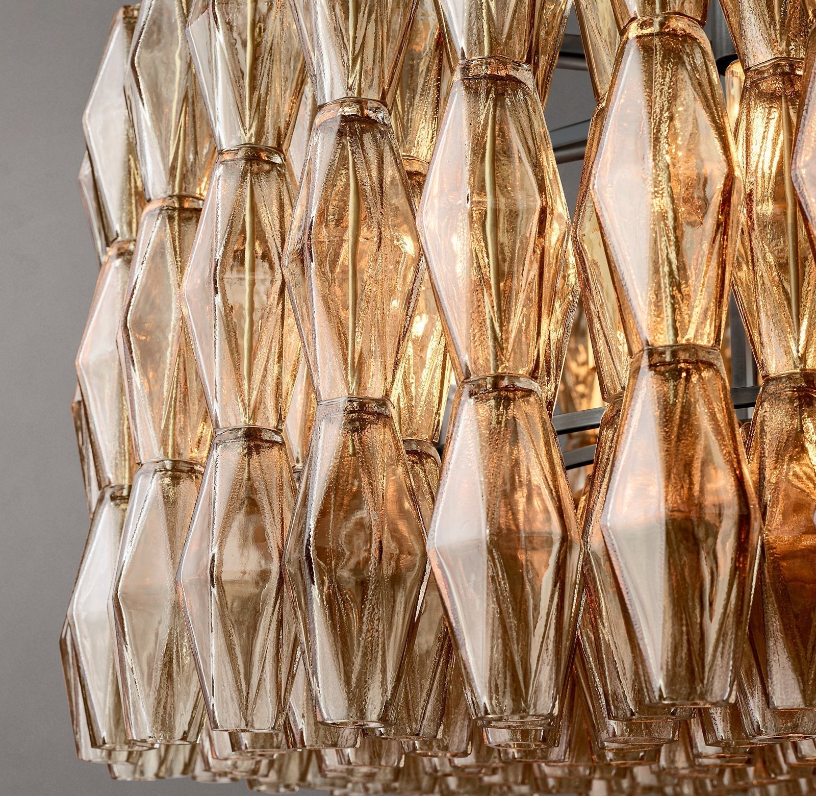 Chiaray Glass Round Chandelier 37"