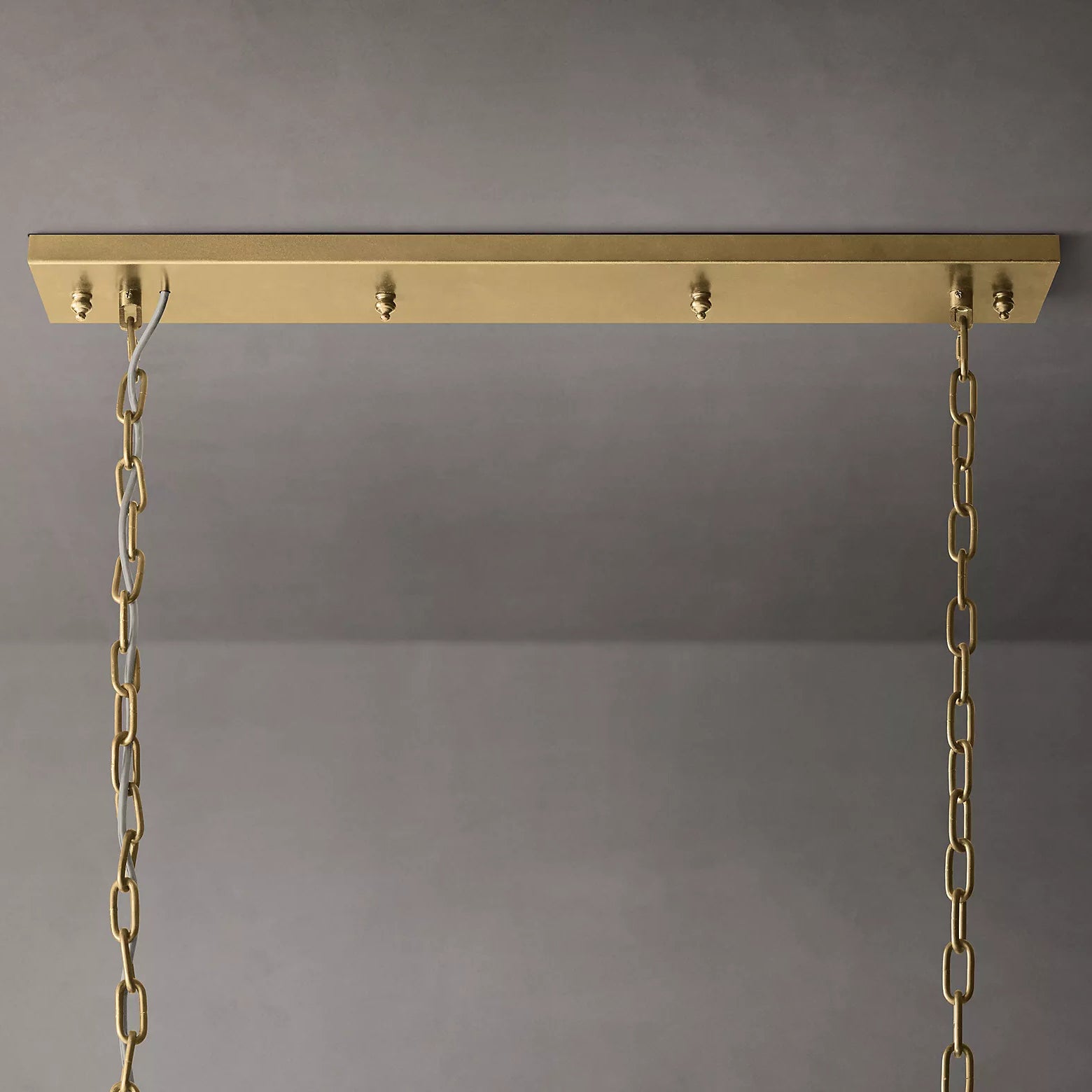 Rhys Rectangular Chandelier 49", 8-lights