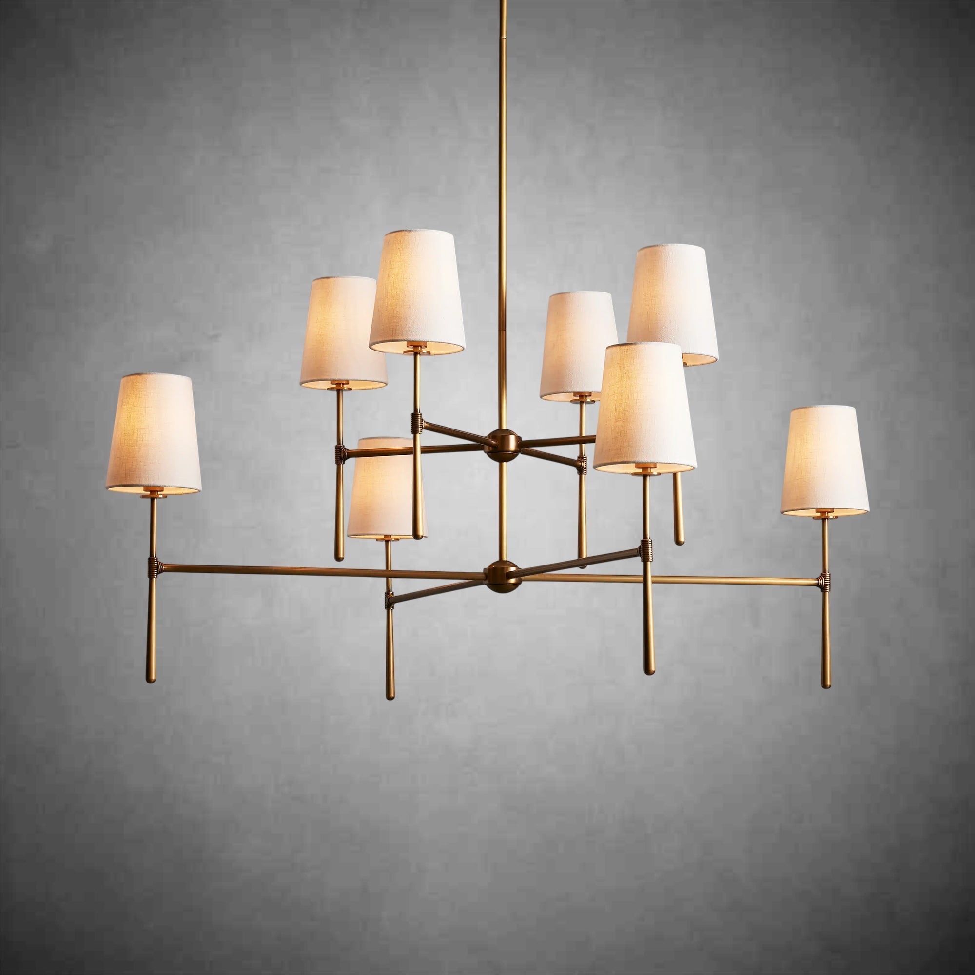 Rhodes 2-Tier Round Chandelier