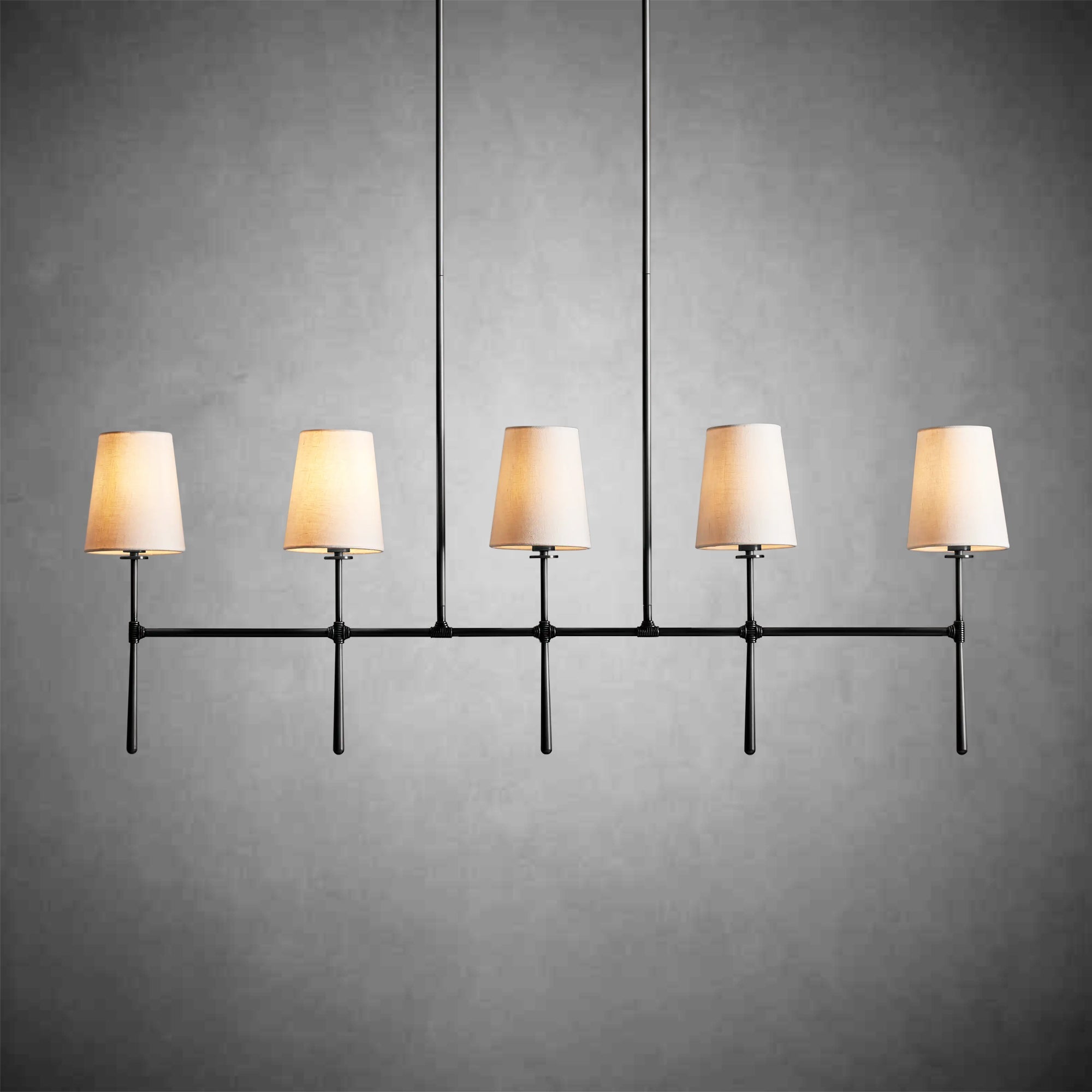 Rhodes Linear Chandelier 5/6 Light