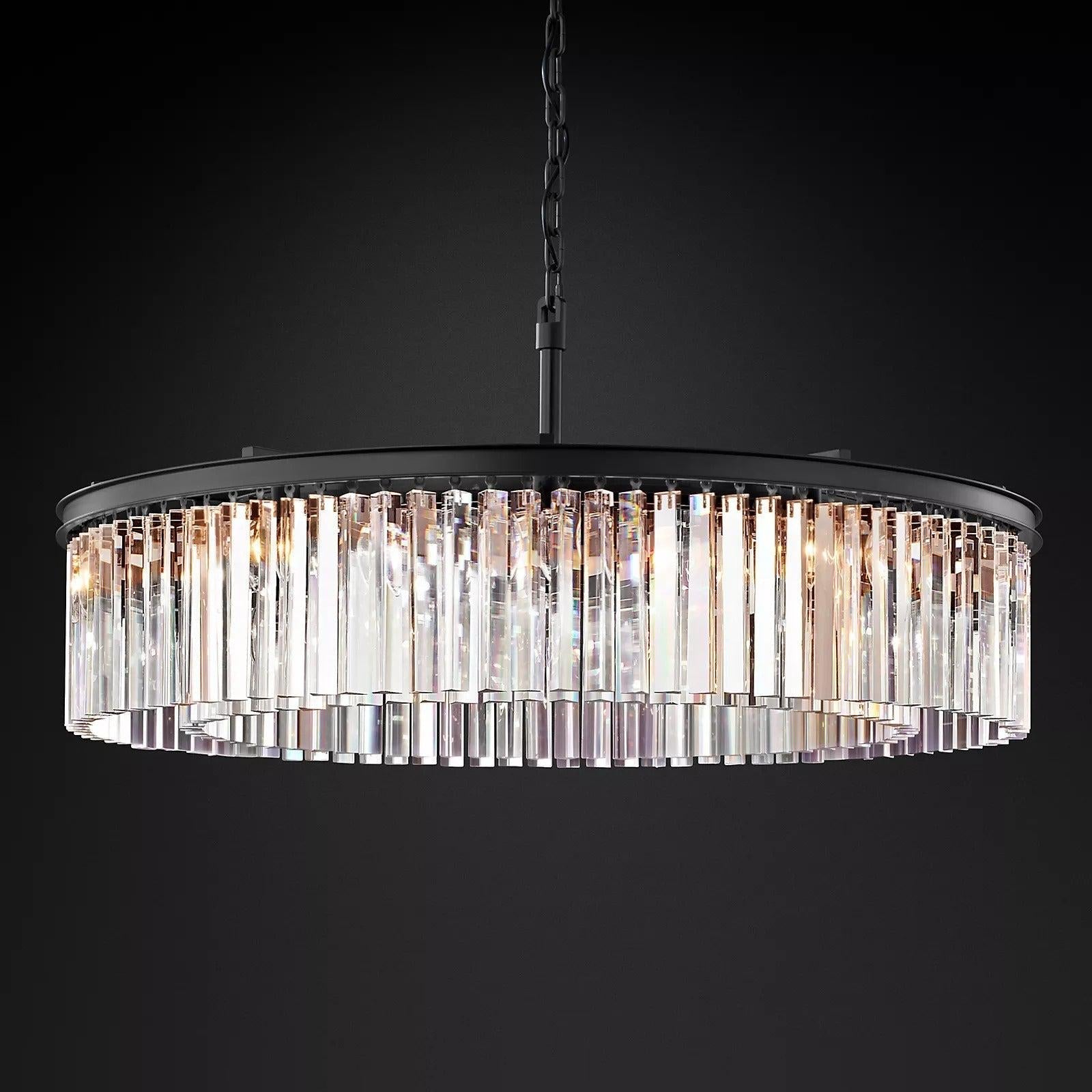 Rhys Round Chandelier 43"