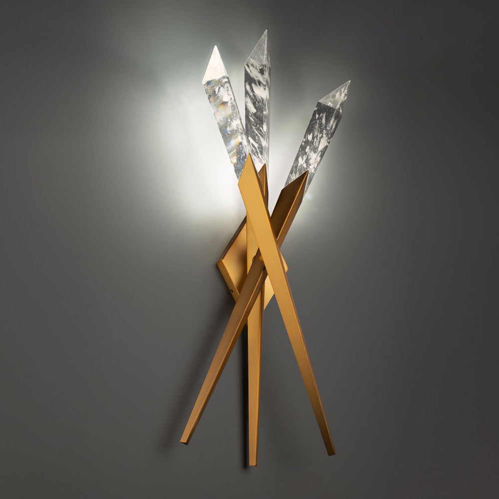 Solitude 3-Light LED Wall Light in Detail.