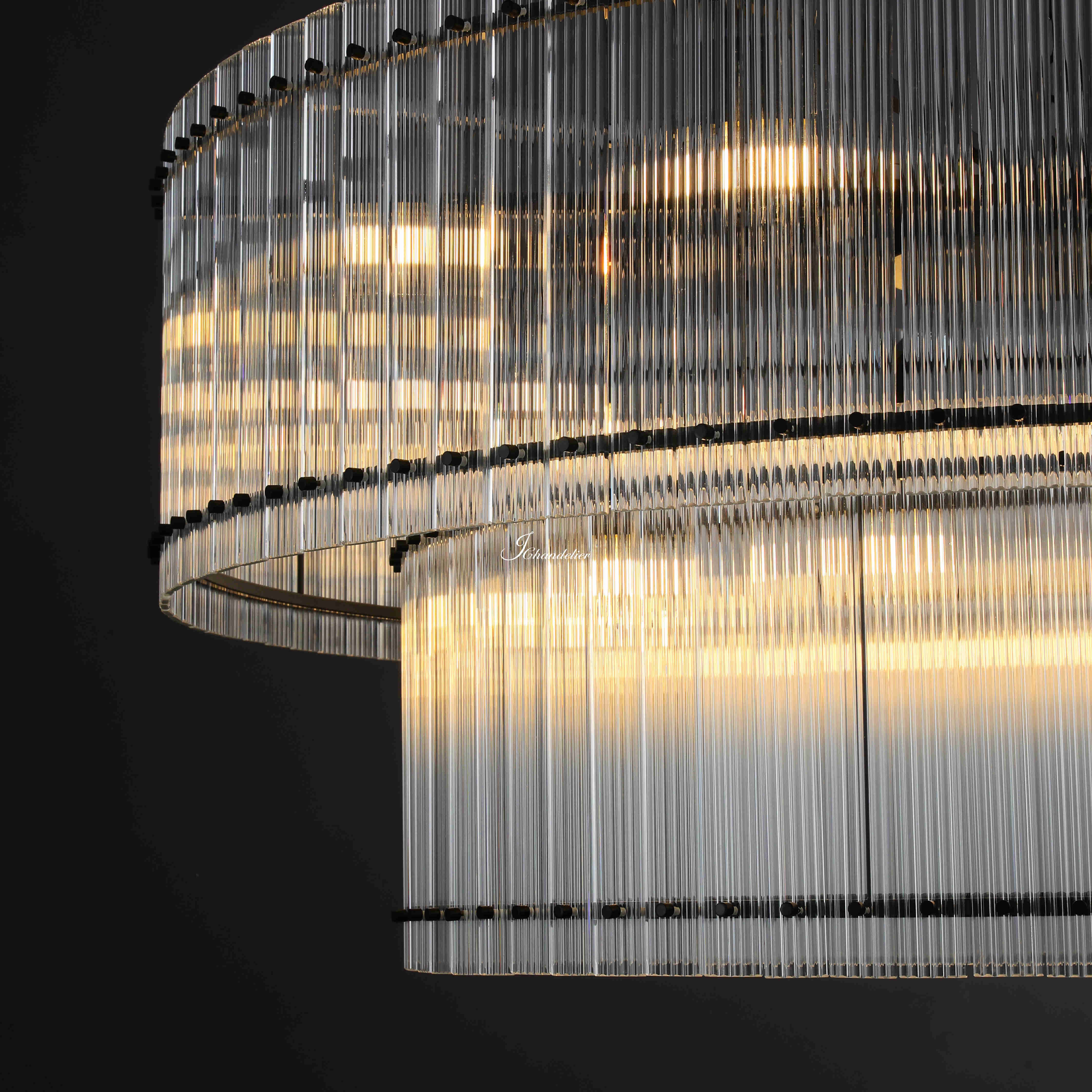 Sun Marco 2-Tier Round Chandelier 60"