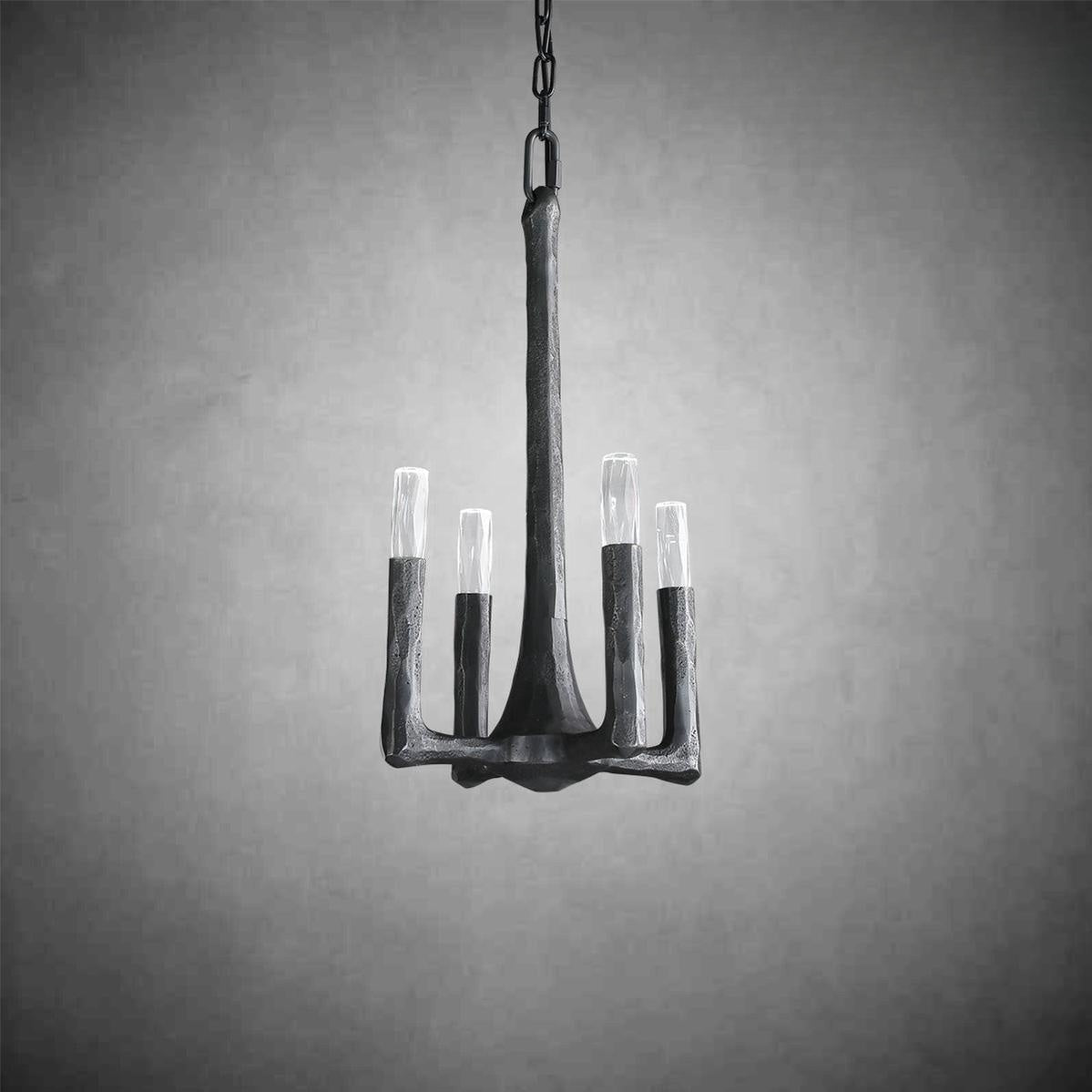 Thadeas Forged Pendant 12"