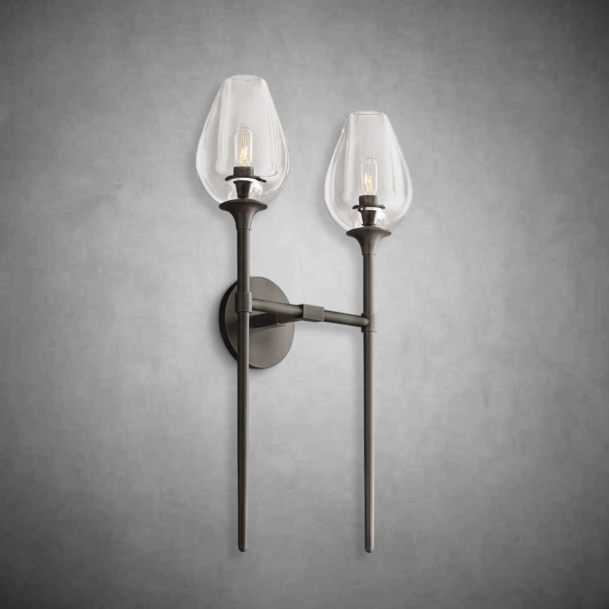 Tulipa Double Wall Lamp 24”H