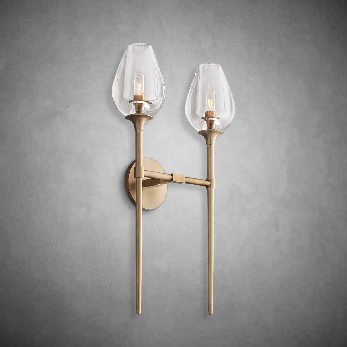 Tulipa Double Wall Lamp 24”H