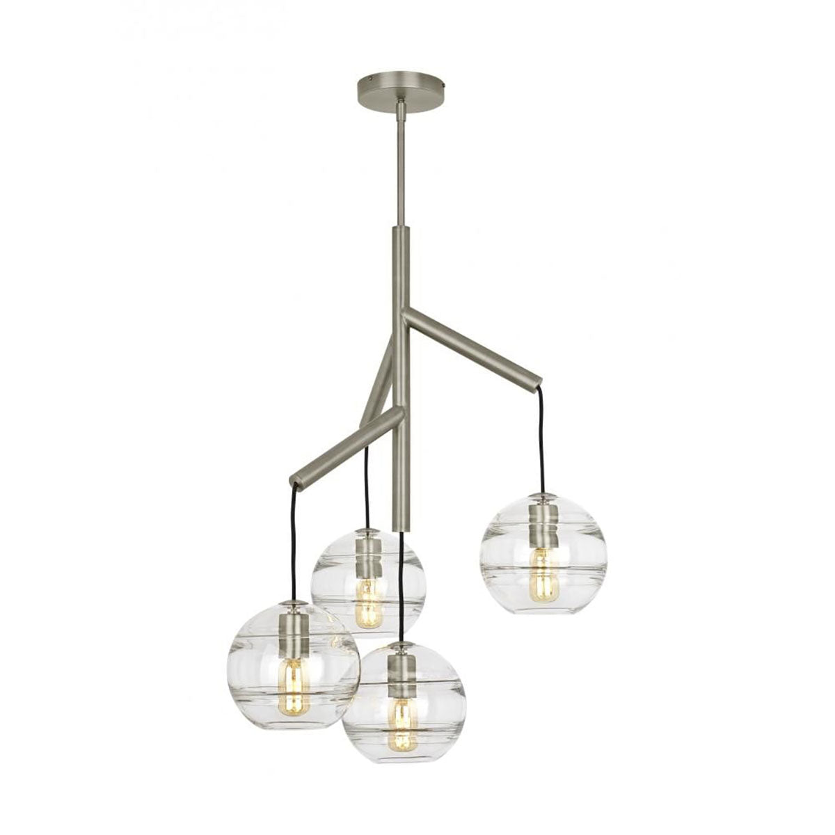 Art Glass Ball Sedona Chandelier-MEET LIGHTING